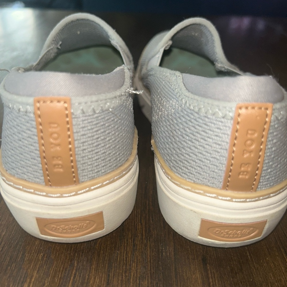 Dr. Scholl's Light Gray Slip-On Sneakers - Picture 4 of 13